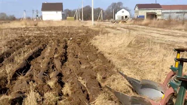 Пахота . открытие сезона. обработка участка. смотреть онлайн