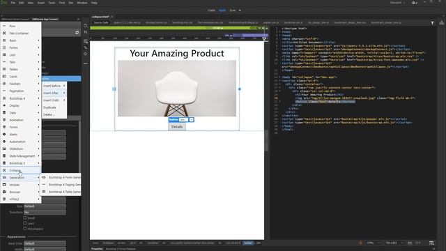 Using Bootstrap 4 Collapse смотреть онлайн