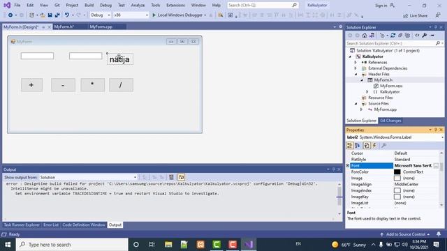C++ Dasturlash Tili (GUI oddiy kalkulyator dasturini yaratish) смотреть онлайн