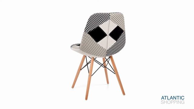 Patchwork Eames Chair смотреть онлайн