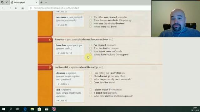 Урок 23 - Контрольный срез знаний(be/have/do In Present And Past Tenses)