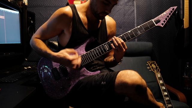 ESP E-II Horizon Purple Sparkle 7 String смотреть онлайн