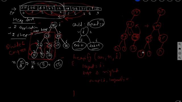 [Chapter #49] Heap Sort in DSA in Hindi | Data Structure and Algorithm in Hindi | C# смотреть онлайн