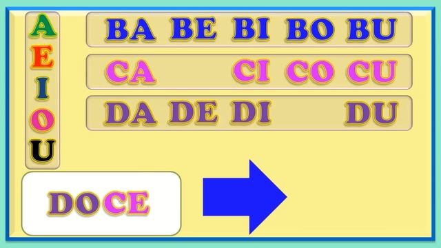 Formando palavras e aprendendo a ler смотреть онлайн