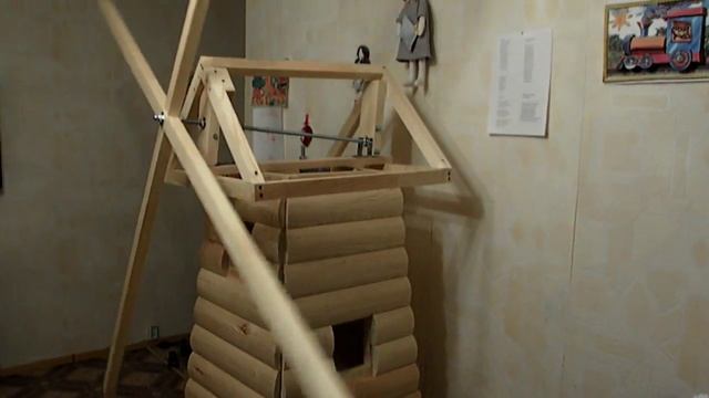 Декоративная мельница - Первая примерка будущих лопастей смотреть онлайн