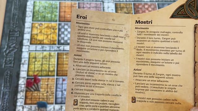 How To Play: HERO QUEST - Movimento - Azione