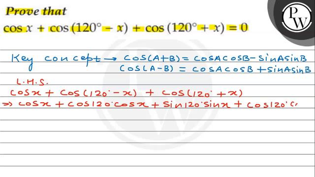 Prove that
\[
\cos x+\cos \left(120^{\circ}-x\right)+\cos \left(120... смотреть онлайн