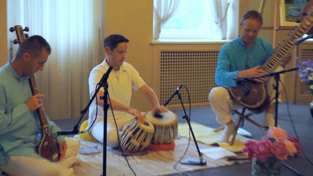Kanala and Friends instrumental concert in Riga (sitar, tablas and tanpura) смотреть онлайн