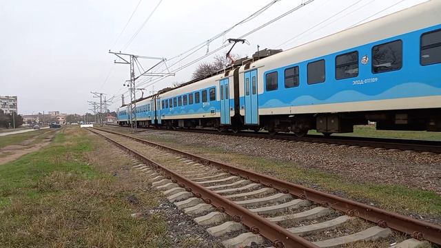 ПОСЛЕДНЕЕ ВИДЕО В 2021 ГОДУ!!! Электропоезд ЭП2Д отъезжает с ул. Короленко КЖД(ЮППК) 2021 смотреть онлайн