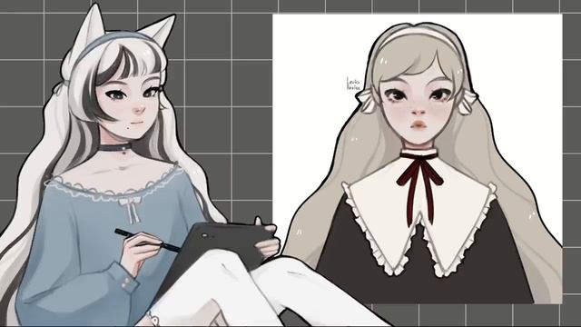 ОБЗОР НА COTTON TALES ОТ LOPUTYN | SPEEDPAINT смотреть онлайн