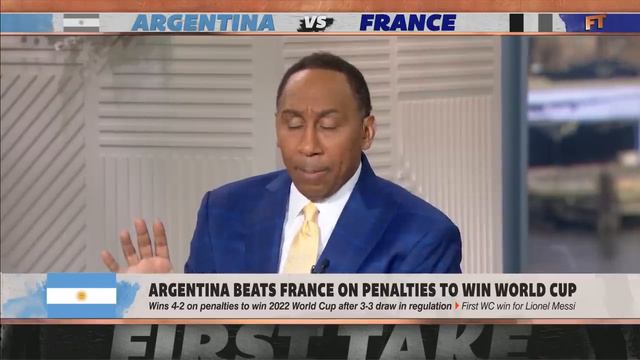 Stephen A.: Messi & Mbappe gave the WORLD a treat! 🏆 | First Take смотреть онлайн