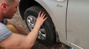 Солярис: замена стоек и втулок стабилизатора