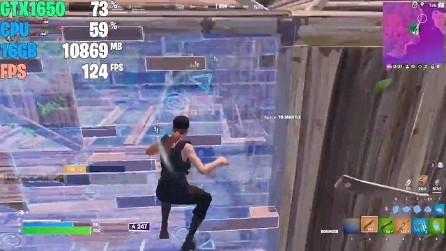 GTX1650 LATE GAME ARENA *INSANE FPS?* Fortnite Chapter 4 смотреть онлайн