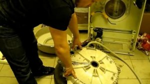 Правильная замена подшипника на стиральной машине Zanussi Занусси