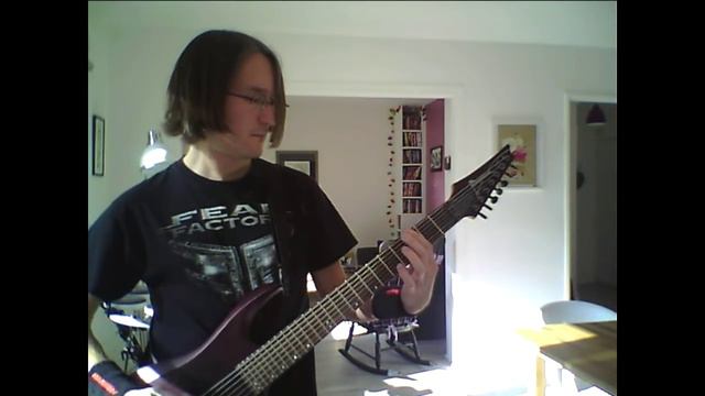 Fear Factory Disassemble Guitar cover on Ibanez DCM100 смотреть онлайн