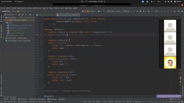 Метапрограммирование 2. Type lists смотреть онлайн