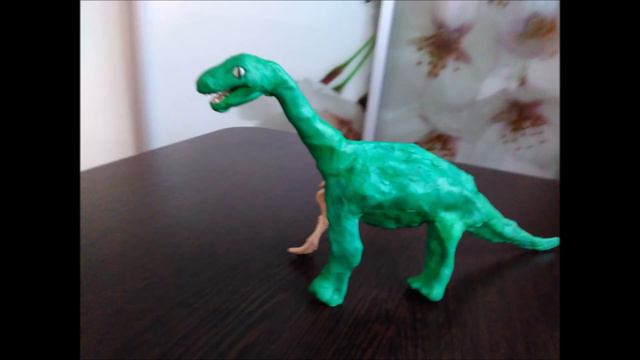 Динозавр из пластилина смотреть онлайн