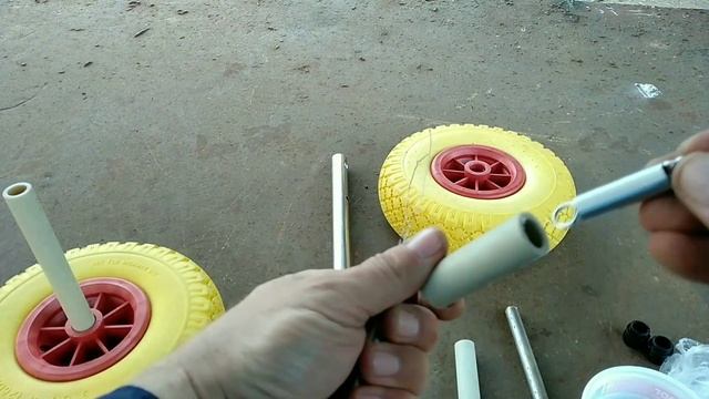 Транцевые колеса быстросъёмные своими руками на лодку ПВХ. смотреть онлайн