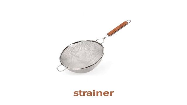 English Vocabulary - KITCHEN UTENSILS смотреть онлайн