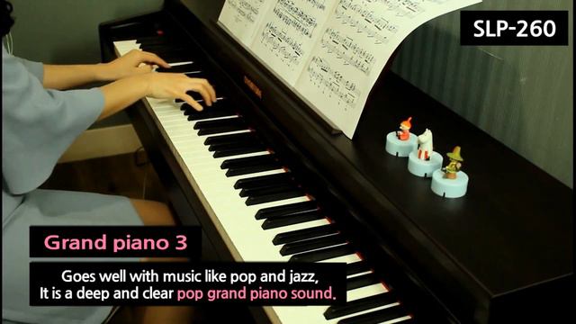 [ENG Sub] (SLP-260) Introducing 4 types of grand piano sounds / DYNATONE смотреть онлайн