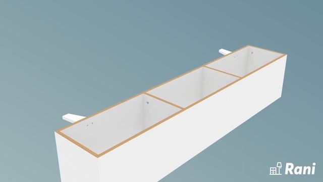 Rani D1 Duvar Raflı Kitaplıklı Tv Ünitesi M48 Montaj Kurulum Videosu