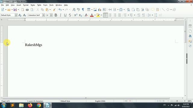 Libreoffice Writer View Menu | राइटर व्यू मेनू | view menu in libre office writer | RakeshMgs | CCC смотреть онлайн