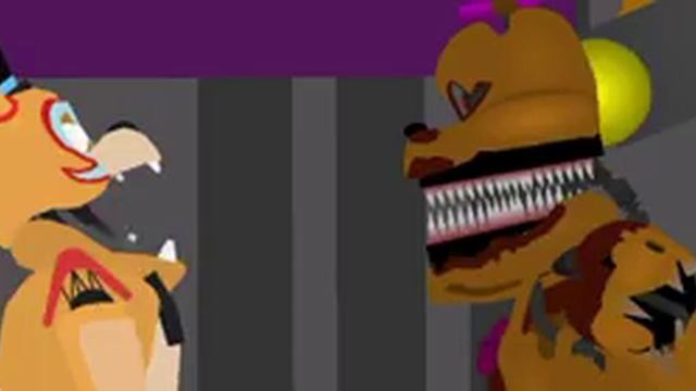 Glamrock freddy vs nightmare fredbear|Stick nodes pro animation|five night's at Freddy's смотреть онлайн