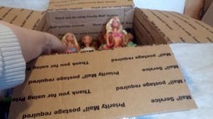 Посылка с куклами Барби из Америки. Распаковка кукол Barbie.