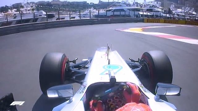 Michael Schumacher Takes Final "Pole Position" | 2012 Monaco Grand Prix смотреть онлайн