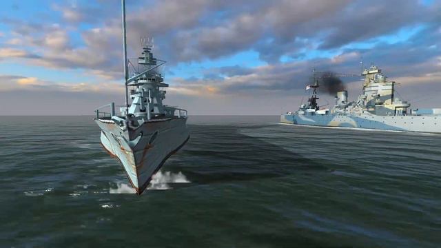 World of Warships Blitz: Линкор Nelson смотреть онлайн