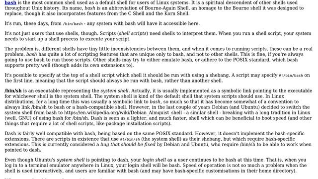 Ubuntu: What is the difference between #!/bin/sh and #!/bin/bash? смотреть онлайн