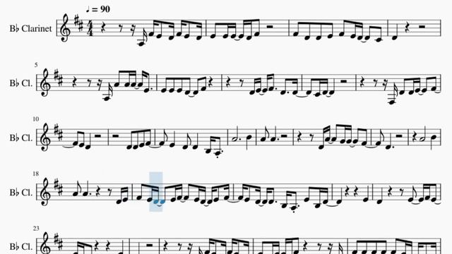 Clarinet Sheet Music: How to play Marry Me by Train смотреть онлайн