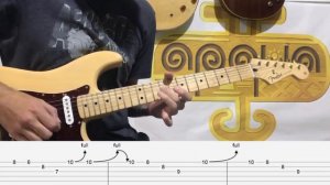 Highway Star Guitar solo tabs - Deep Purple (cover)