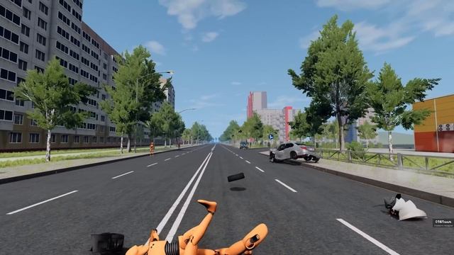 БЕЗУМНЫЕ ШАШКИ ПО ЦЕНТРУ ГОРОДА ПРИВЕЛИ К СМЕРТИ | BeamNG.drive смотреть онлайн