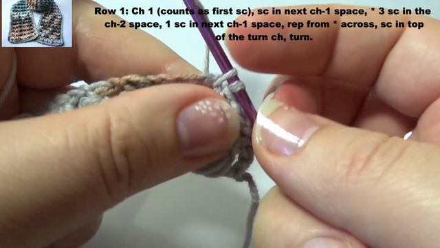 crochet puff stitch scarf very easy смотреть онлайн