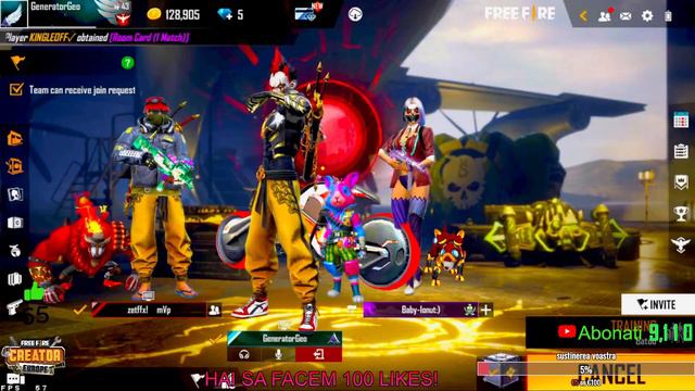 [LIVE] PRIMUL JOKER S-A REBAGAT + POTI LUA BACKPACK GRATIS | LIVE FREE FIRE ROMANIA