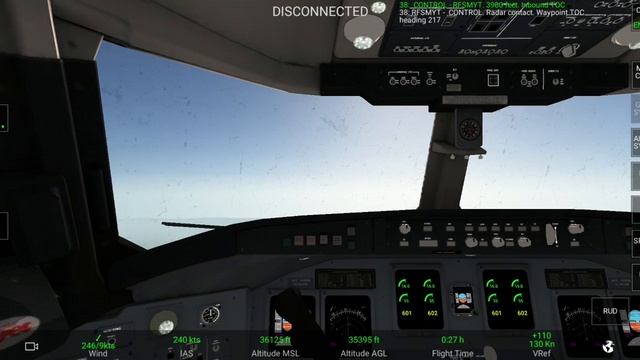 CRJ 900 Adria Airways | Warsaw To Vienna | FULLFLIGHT | RFS - Real Flight Simulator
