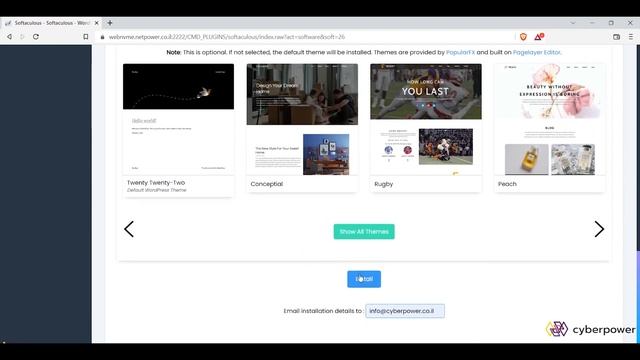 Install WordPress in DirectAdmin using Softaculous смотреть онлайн