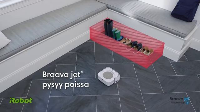 iRobot Braava Jet M6 Keep Out Zones Video FI смотреть онлайн