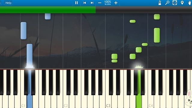 ?Gift of a Friend-Tinker Bell and the Lost Treasure (Piano Tutorial Synthesia)❤️♫ смотреть онлайн