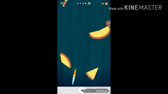 Knife Hit первый раз играю в эту игру очень классная игра. смотреть онлайн