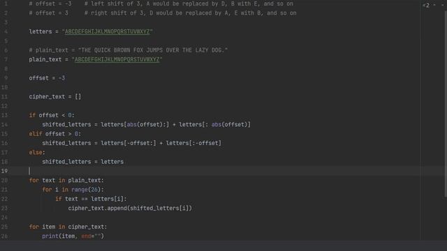Python Project #7: Caesar Cipher to Encrypt and Decrypt Data смотреть онлайн