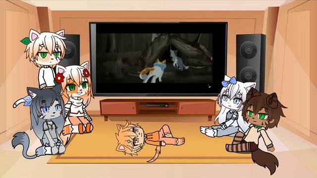 Реакция котов-воителей на видео про Быстролапа и Веснянку. || Gacha club/Gacha life. смотреть онлайн