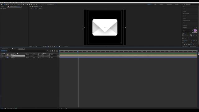 Анимация иконки мессенджера в After Effects. смотреть онлайн