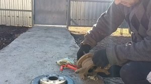 ЗАМЕНА СТУПИЧНОГО ПОДШИПНИКА НА Kia Spektra