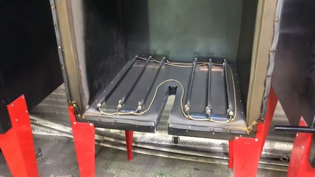 Печь для порошковой окраски автомобильных дисков смотреть онлайн