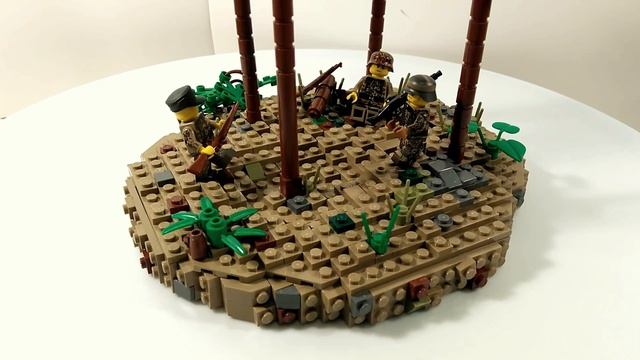 Lego WW2 Moc Hurtgen Forest Minimoc смотреть онлайн