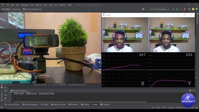 Face Tracking OpenCV & Python | Arduino Project | Computer Vision Project | Servo Motor Project смотреть онлайн