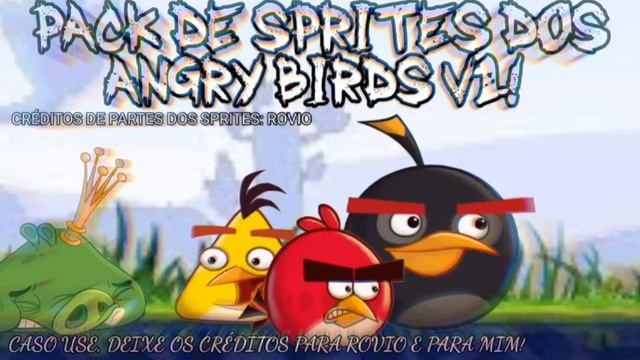 Pack De Sprites Dos Angry Birds Toons V1! смотреть онлайн