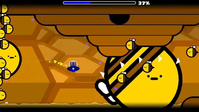 B / пытаюсь пройти свой 3 медиум демон в geometry dash смотреть онлайн